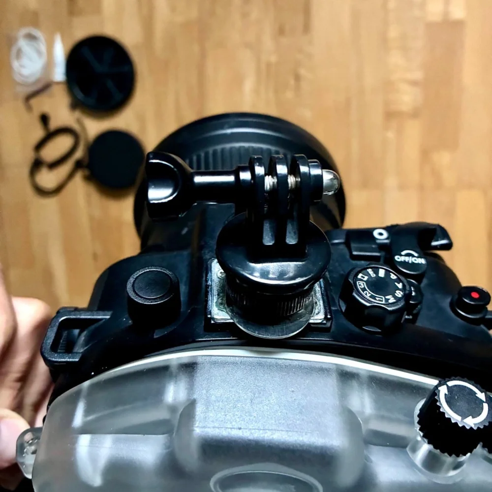 SeaFrogs Meikon waterhousing for SONY A7SIII + port + aluminum handles